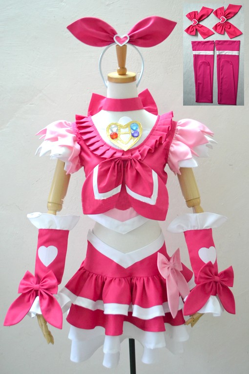 スイートプリキュア 　北条響　コスプレ衣装 