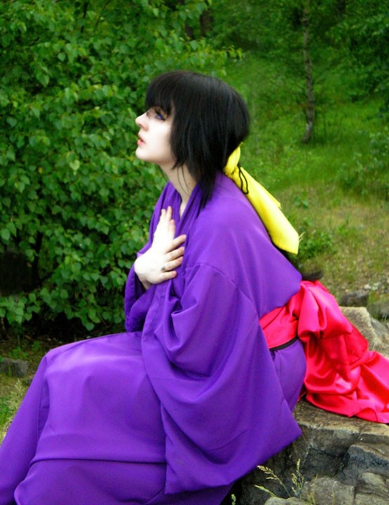バジリスク ～甲賀忍法帖～　朧風　コスプレ衣装　和服　 バジリスク朧