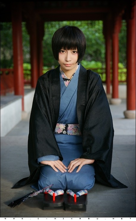 ヘタリア 日本 本田菊和服着物