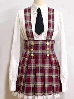 ヘタリアコスプレ衣装　学園女子制服　学園ヘタリア　イギリス娘　コスプレ衣装