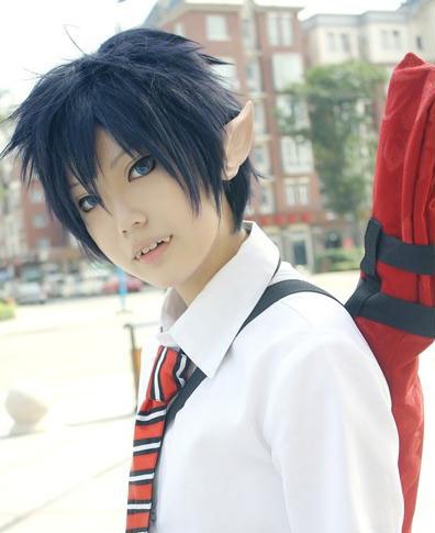コスプレ[青の祓魔師]奥村燐　悪魔耳 エルフ耳