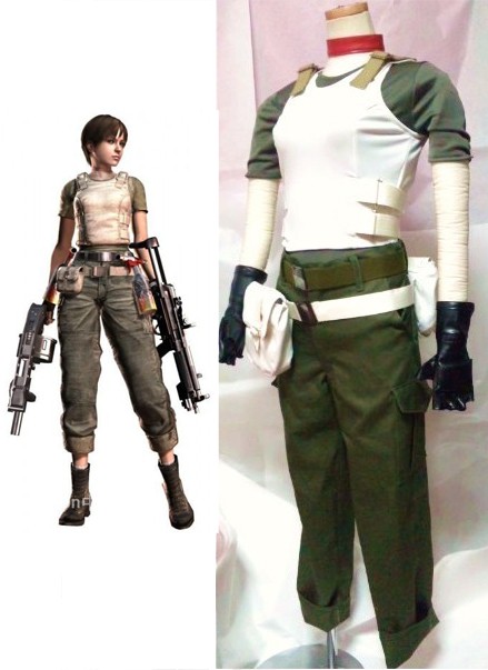 バイオハザード　レベッカ?チェンバース　コスプレ コスチューム
