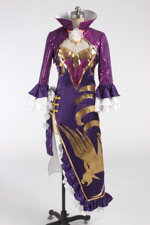 真三國無双7 甄姫風 コスプレ衣装　チャイナドレス