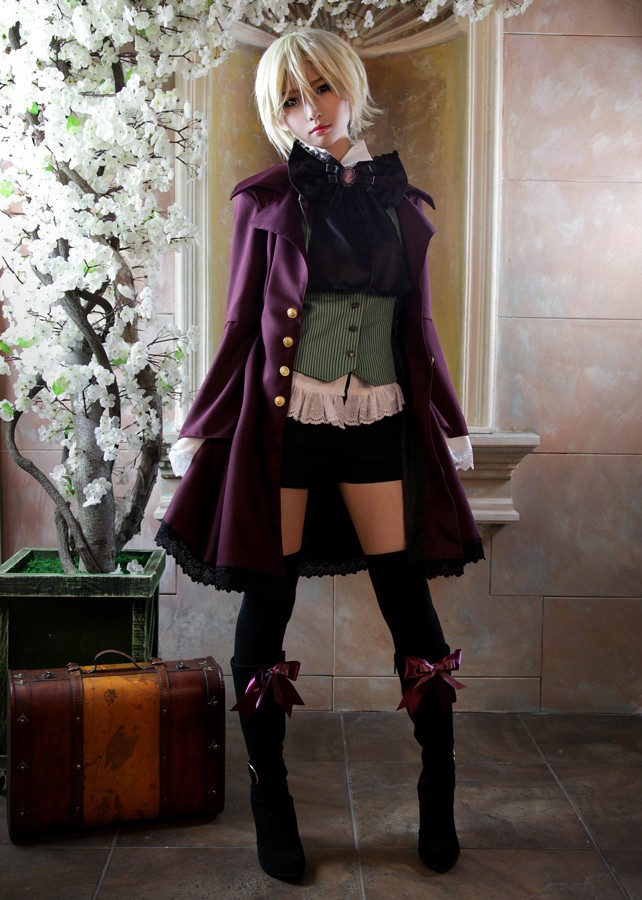 黒執事 アロイス?トランシー　コスプレ衣装 