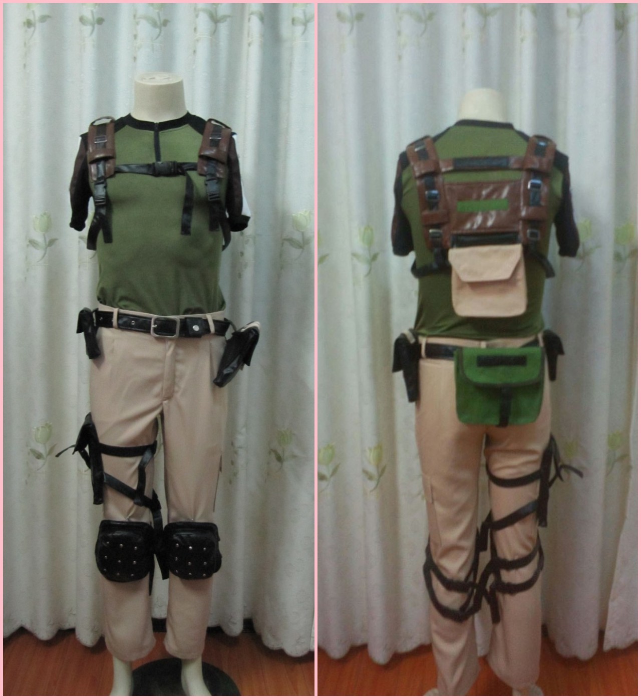 バイオハザード クリス?レッドフィールド コスプレ コスチューム