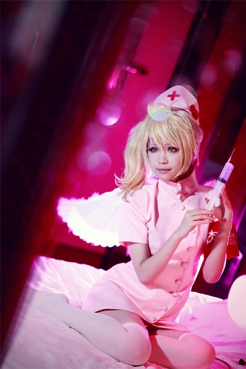 ZONE-00(ゾーン ゼロゼロ) 紅緒·吉祥(べにお·きっしょう) 10巻末ナース服  コスプレ衣装