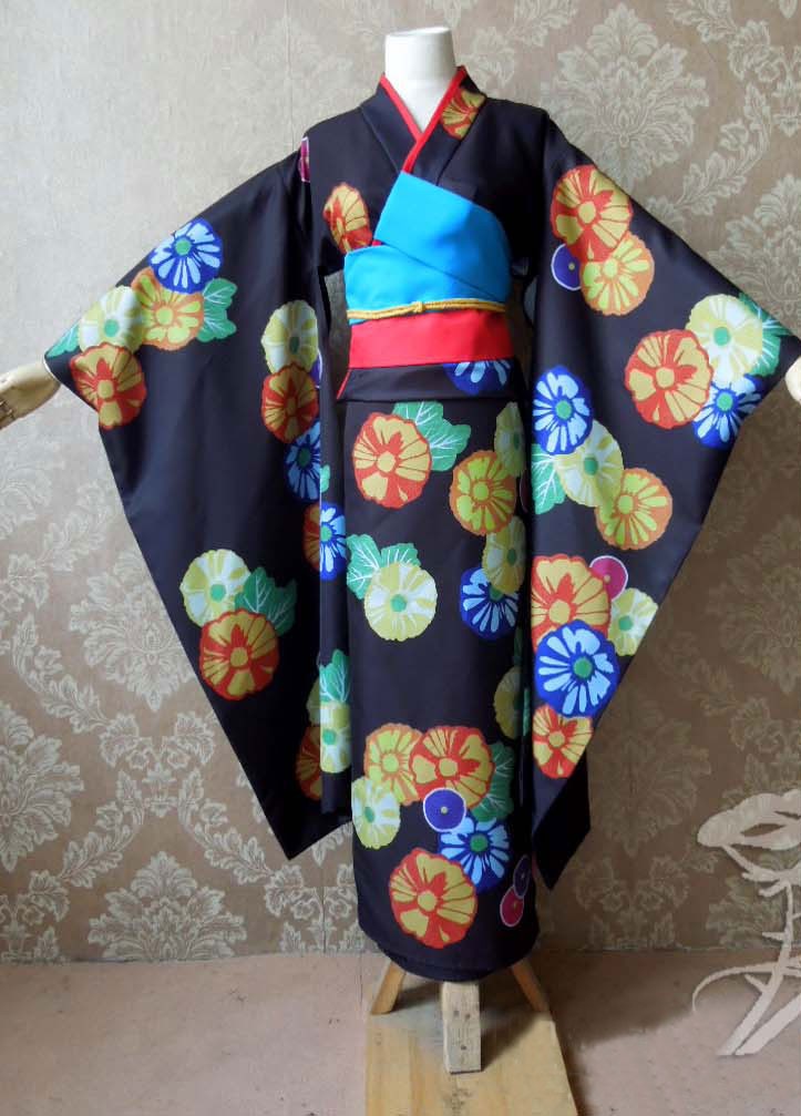 高品質コスプレ衣装　地獄少女 閻魔あい（えんま あい）コスチューム