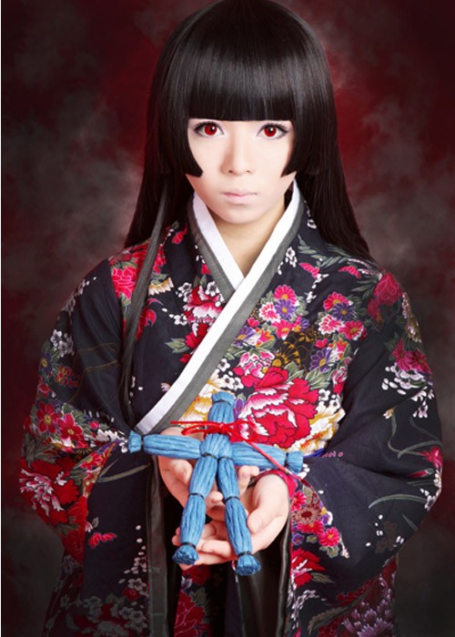 地獄少女二籠 閻魔あい（えんま あい）風　和服　コスプレ衣装