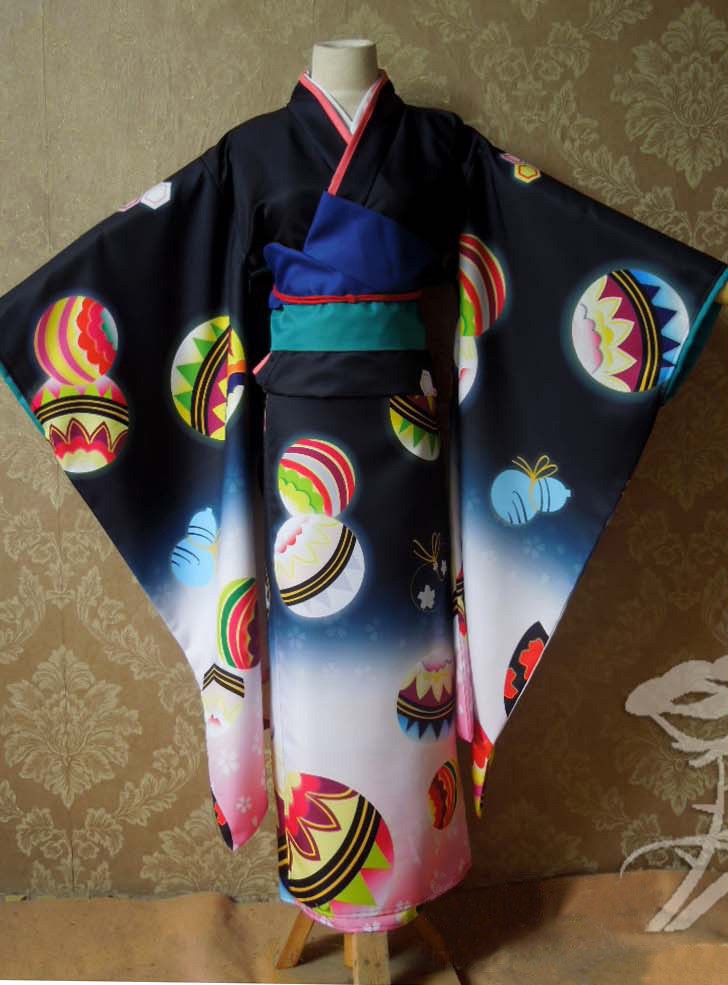 高品質コスプレ衣装　地獄少女 閻魔あい（えんま あい）コスチューム