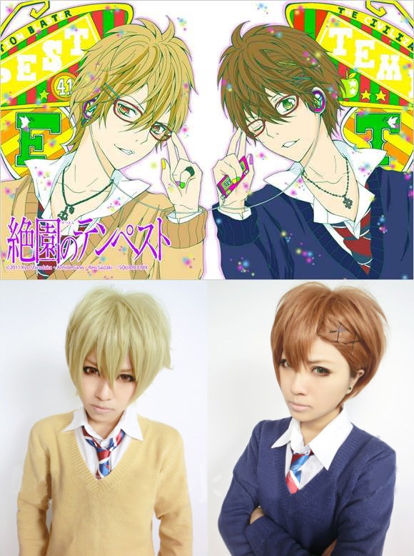 アニメ コスチューム 　絶園のテンペスト　滝川吉野/不破真広　セーター　コスプレ衣装　