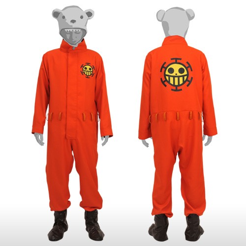 ONE PIECE / ワンピース ハートの海賊団 航海士 ベポ　つなぎ 　コスプレ衣装　 制服　コスチューム