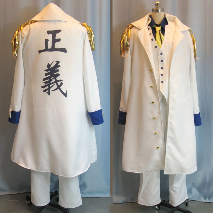 ONE PIECE ワンピース 青雉（あおキジ?クザン） 海軍本部三大将 コスプレ衣装 青キジ?青雉 クザン