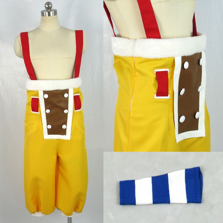 ONE PIECE ワンピース　海賊王　新世界 2年後 ウソップ 風　コスプレ衣装　コスチューム