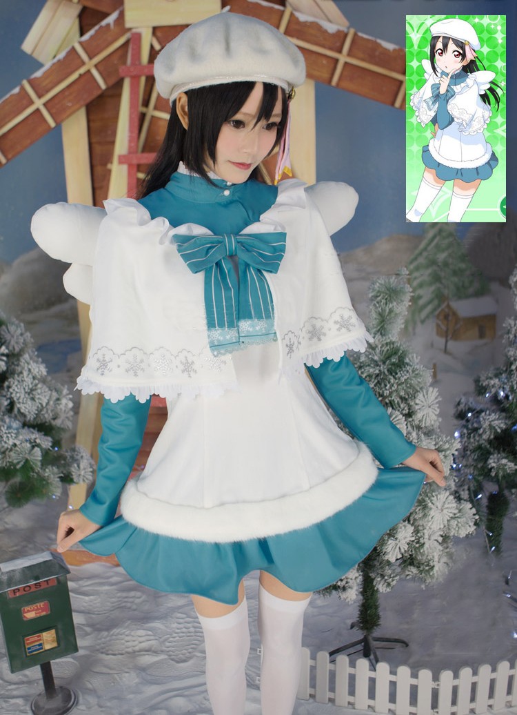 Love Live!ラブライブ! 未覚醒版 クリスマス詩唱班編聖歌隊 矢澤にこ やざわにこ コスプレ衣装 コスチューム 変装