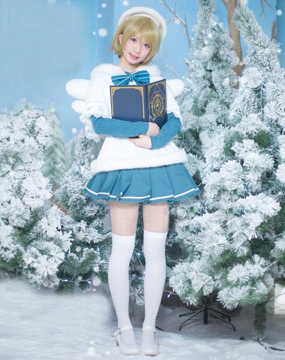 Love Live!ラブライブ! 未覚醒版 クリスマス詩唱班編聖歌隊 小泉花陽 こいずみはなよ コスプレ衣装 コスチューム 変装