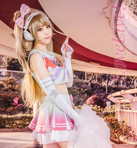 love liveラブライブ!　南小鳥　南ことり みなみことり　コスプレ衣装　チアガール衣装　日常服