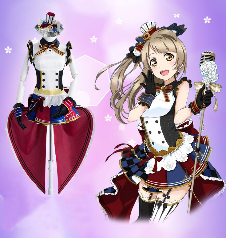 love liveラブライブ!　フェスティバルカフェメイド　覚醒後　南小鳥　南ことり みなみことり　スクフェス　コスプレ衣装　コスチューム