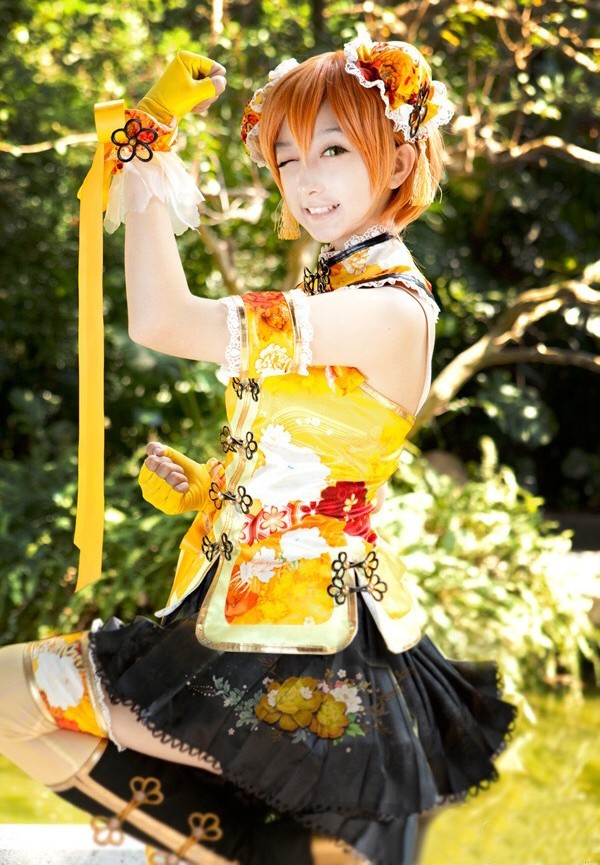 love liveラブライブ! SR　覚醒版 学園女子制服　星空凛 ほしぞらりん　コスプレ衣装　星空凛 チャイナ