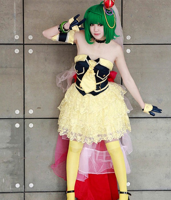 マクロスF 劇場版 恋離飛翼  サヨナラノツバサ  ランカ リー コスプレ衣装 最終衣装 