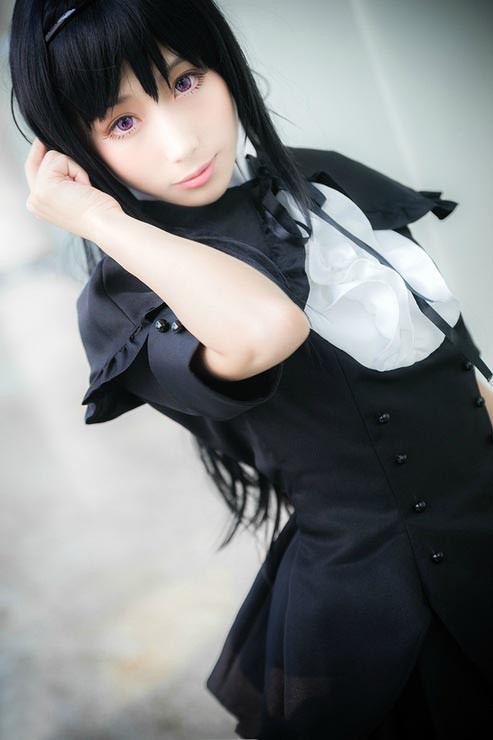 魔法少女まどか☆マギカ劇場版　暁美ほむら（あけみ ほむら）　ドレス　コスプレ衣装