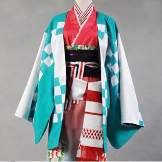 青の祓魔師 祓魔塾生 杜山しえみ/杜山 詩惠美（もりやま しえみ） 着物風 コスプレ衣装