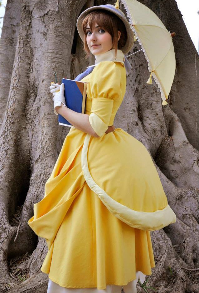 ディズニー版『ターザン』 Tarzan Jane ジェーン?ポーター  コスプレ衣装  メイド  ドレス