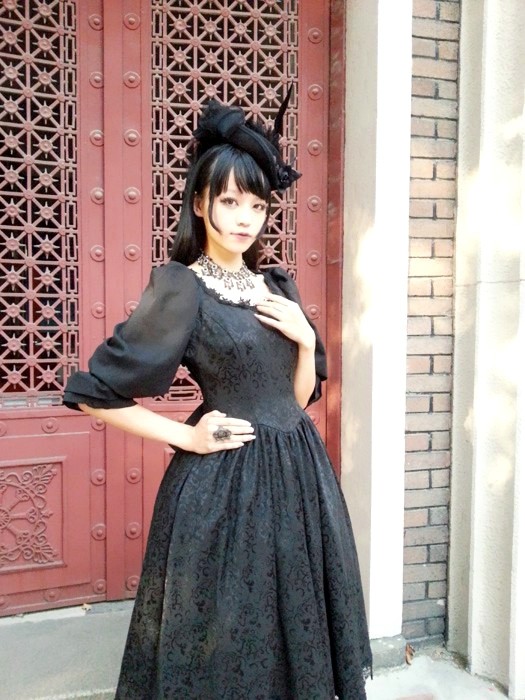 ロリータ服新品 レディース ブラック ゴスロリ ドレス  ヨーロッパ宮廷衣装