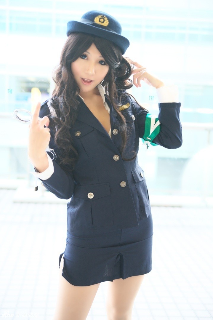 ZONE-00 三峯署　嵐 コスプレ衣装 婦警 婦人警官 警察官 制服 コスチューム