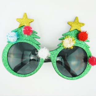 クリスマスパーティー変装メガネ クリスマスツリーメガネ　クリスマスプレゼント