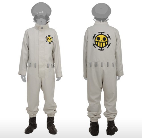 ONE PIECE / ワンピース ハートの海賊団 ペンギン　シャチ つなぎ コスプレ衣装 　コスチューム