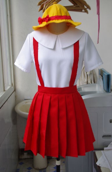 ちびまる子ちゃん　さくら ももこ 長袖制服　コスプレ衣装　ハロウィーンコスチューム