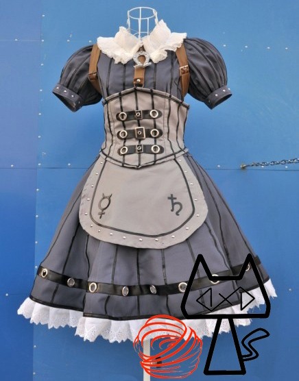 アリス マッドネス リターンズ（Alice Madness Returns) Steamdress風 コスプレ衣装