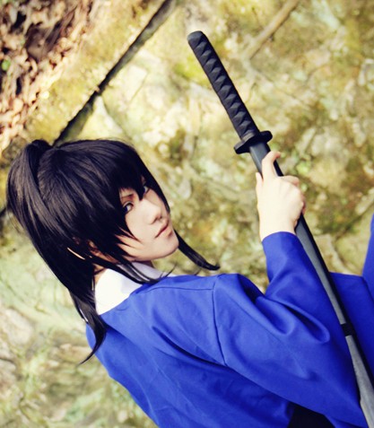 刀剣乱舞　太郎太刀　たろうたち　コスプレウィッグ　銀魂　柳生九兵衛（やぎゅう きゅうべえ）