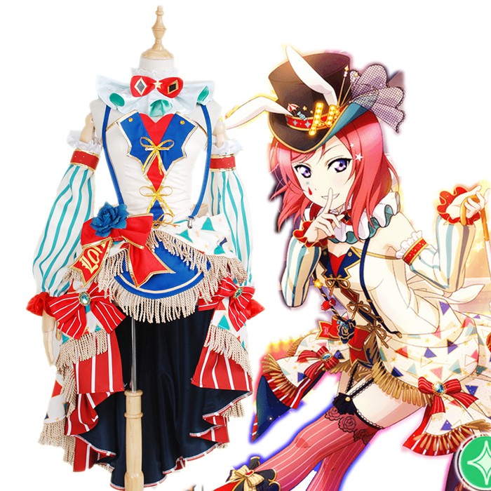 Love Live!ラブライブ! サーカス 覚醒後SR 西木野真姫 にしきのまき コスプレ衣装 コスチューム 変装 仮装
