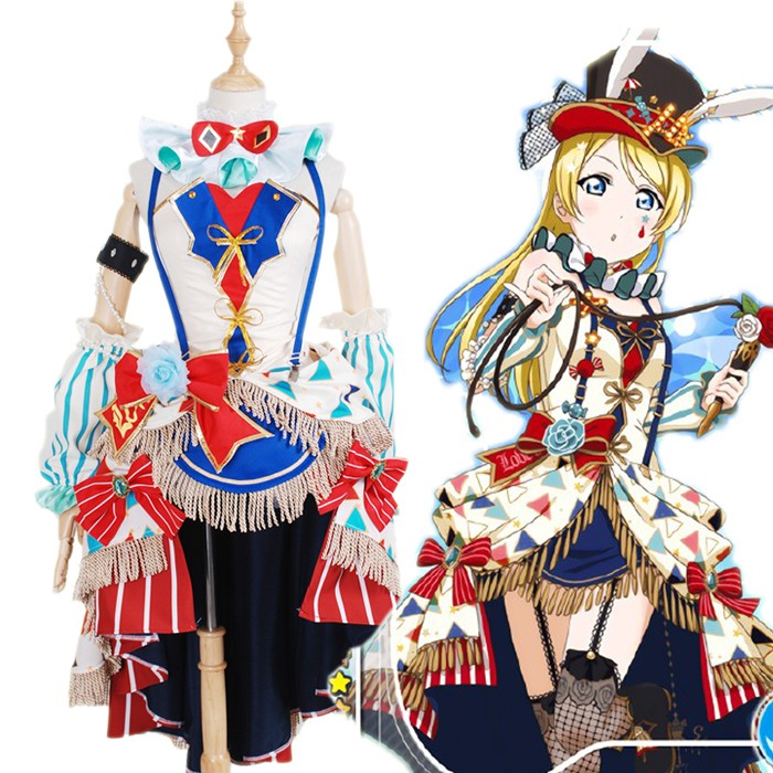Love Live!ラブライブ! サーカス 覚醒後SR 絢瀬絵里 あやせえり コスプレ衣装 コスチューム 変装 仮装