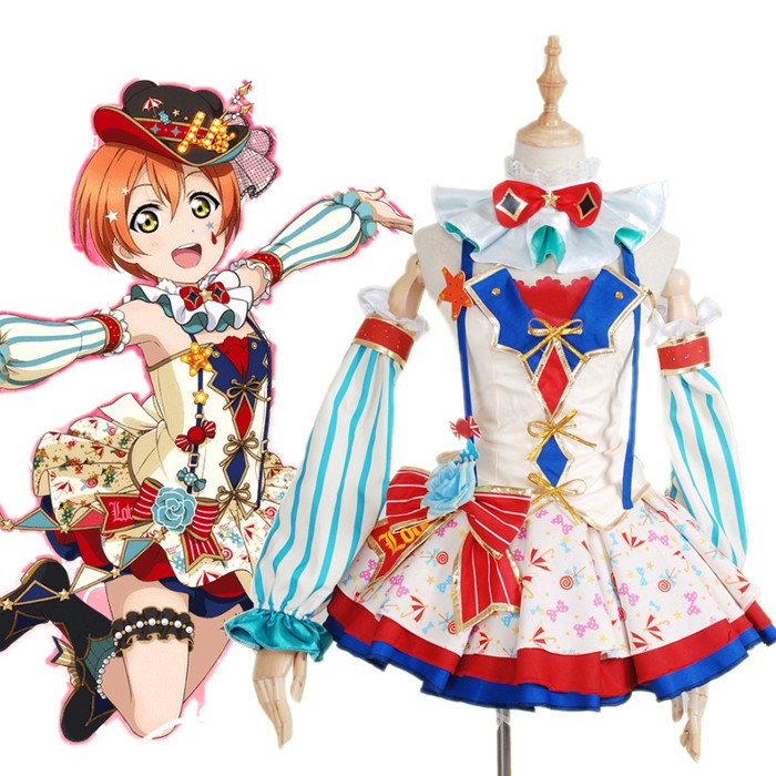 Love Live!ラブライブ! サーカス 覚醒後SR 星空凛 ほしぞらりん コスプレ衣装 コスチューム 変装 仮装