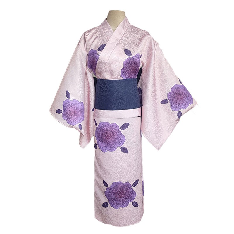 サマータイムレンダ　菱形ときこ　コスプレ衣装　和風　浴衣　ゆかた　とき色