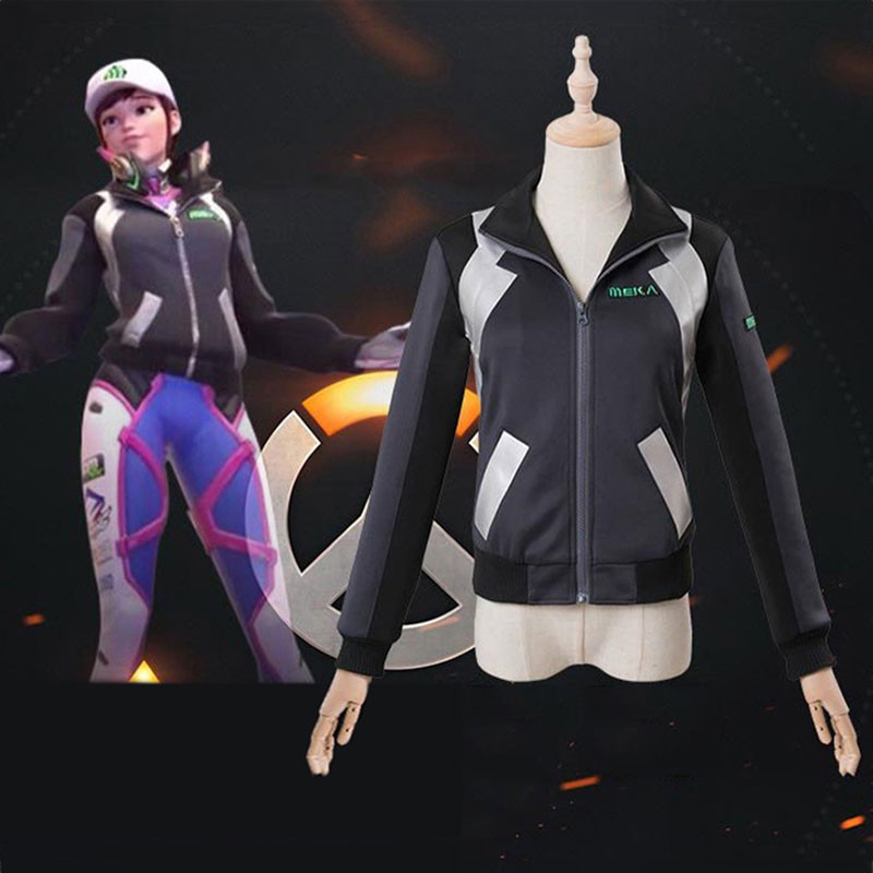 Overwatch　オーバーウォッチ　D.Va　ディーバ　灰色コート　コスプレ衣装　オーダーメイド