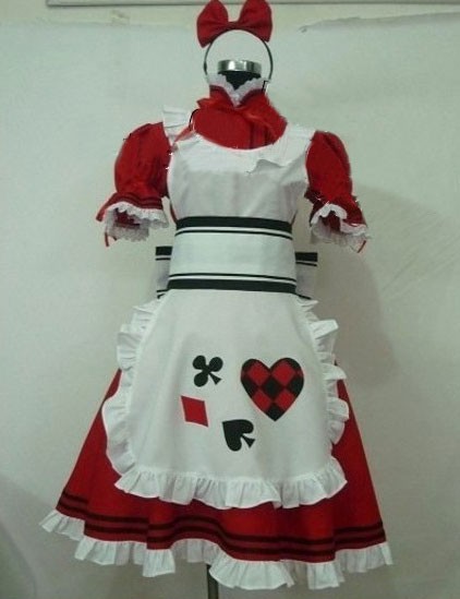 真?三國無双6 孫尚香風 DLC　メイド服 　コスプレ衣装