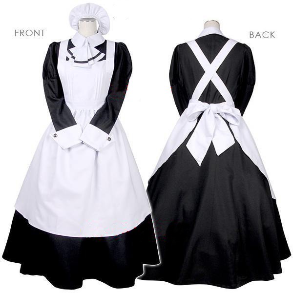 ブラック?ラグーンロベルタメイド服コスプレ衣装　