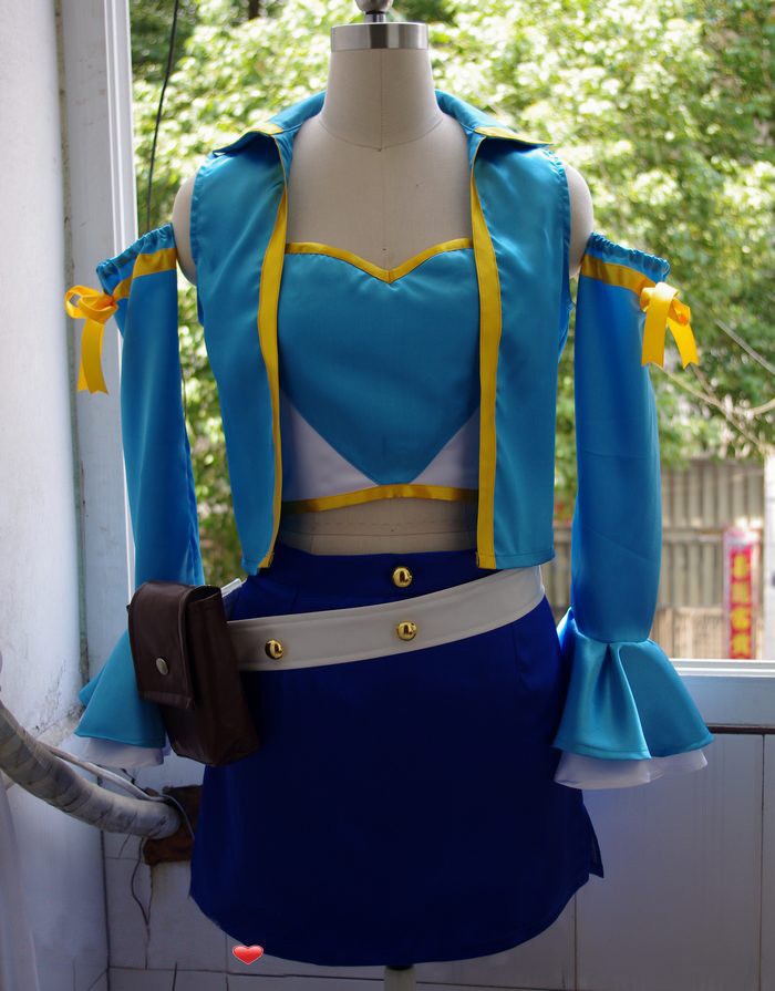 FAIRY TAIL フェアリーテイル ルーシィハートフィリア コスプレ衣装 