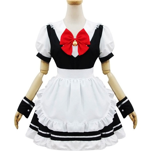 クリスタルメイド衣装    制服　コスチューム　コスプレ衣装