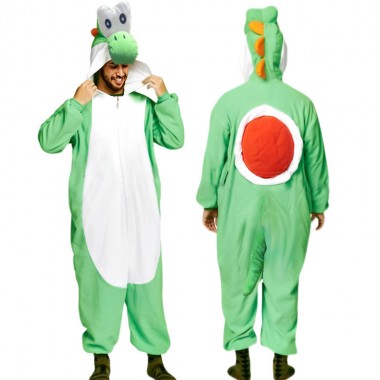 ヨッシーシリーズ マリオシリーズ スーパーマリオワールド ヨッシー コスプレ衣装 着ぐるみ パジャマ(部屋着)