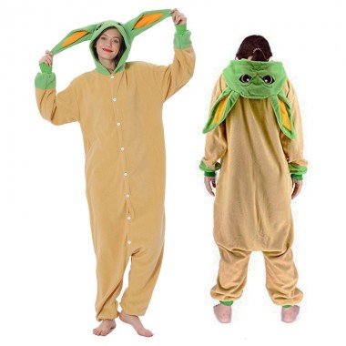 スター・ウォーズ シリーズ ヨーダ よーだ 着ぐるみ パジャマ(部屋着) コスプレ衣装 コスチューム