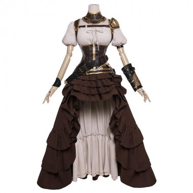 ファイナルファンタジーXIV ネオイシュガルディアン・レンジャートップス コスプレ衣装 撮影 スカート かわいい コスチューム