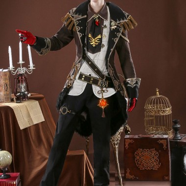 原神　ディルック・ラグヴィンド　ゲーム服　仮装　　ディルク コスプレ衣装　