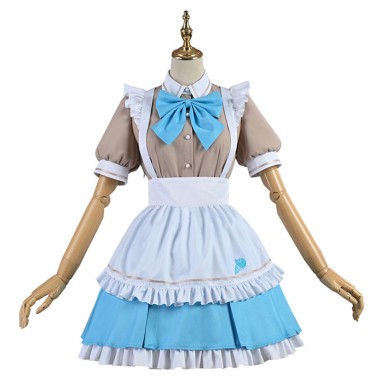 ラブライブ！　Love Live! 　タン クゥクゥ　コスプレ衣装　メイド服　かわいい　萌え　コスチューム