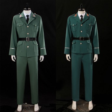 SPY×FAMILY　スパイファミリー　ユーリ・ブライア（Yuri Briar）　ユーリ　コスチューム　軍装　革　レトロ