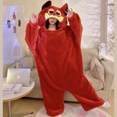 ズートピア　ニック・ワイルド　着ぐるみ　ディズニー　プレゼント　ふわモコ