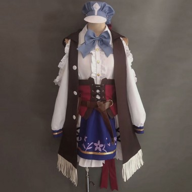 ウマ娘 プリティーダービー　マチカネタンホイザ　コスプレ衣装　コスチューム　ロリータ風　勝負服　ゲーム　民族衣装風